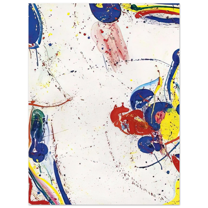 Sam Francis - On Return 75x100 cm / 30x40inches Fine Art Poster