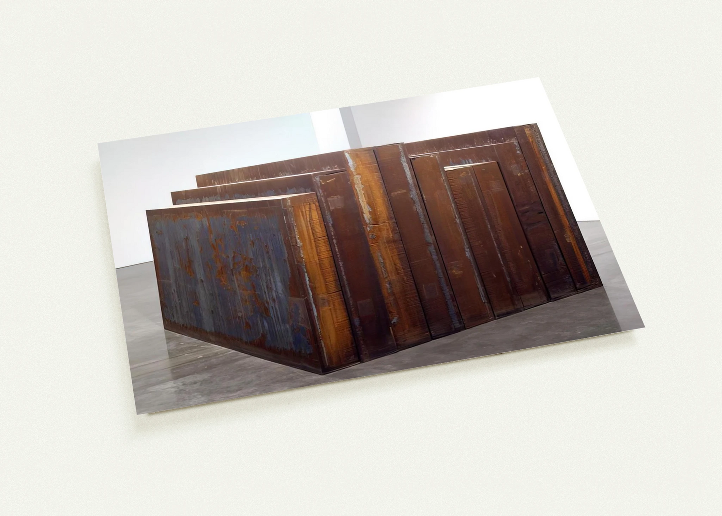 ELEVATIONAL MASS 2006 By Richard Serra Pack of 10 Post Cards | Richard Serra Post Cards | A6 (10.5 x 14.8 cm) - 4.1 x 5.8 inches