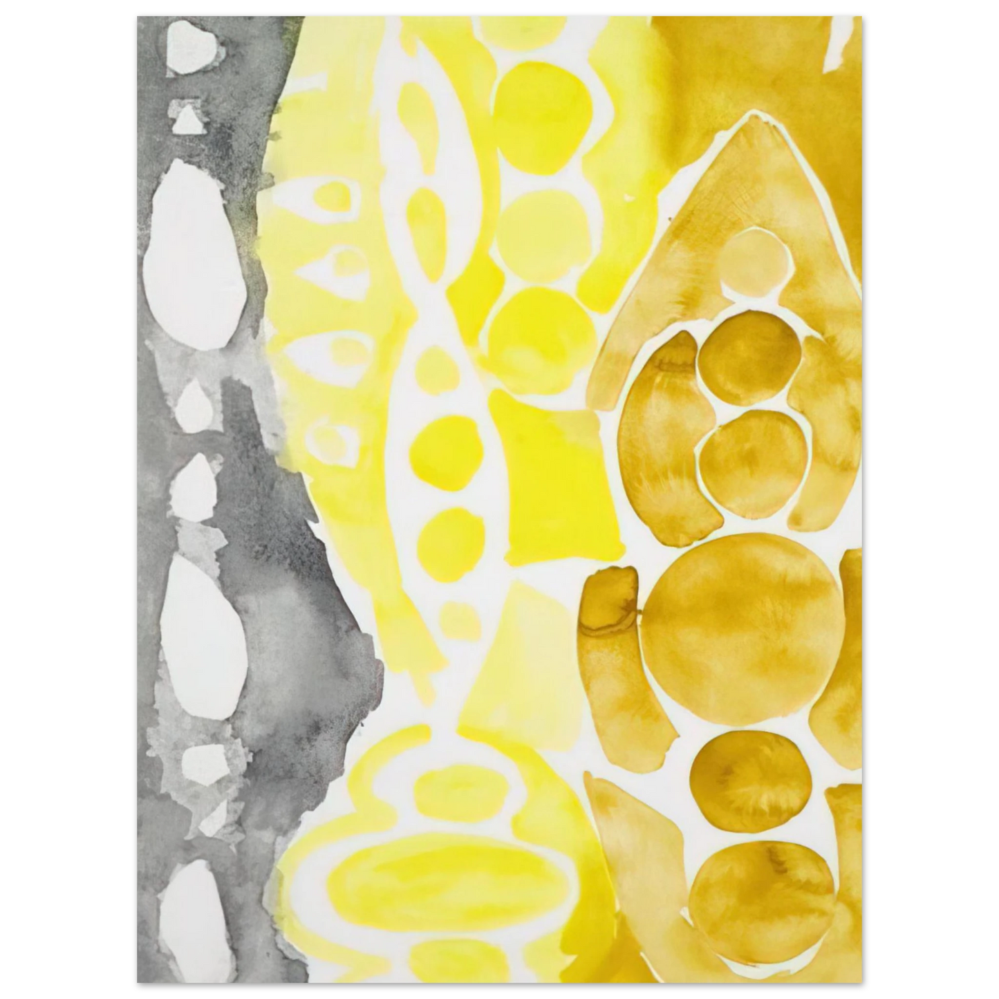Ernst Wilhelm Nay - Siebdruck 1966 - 1 NOR - 1966 75x100 cm / 30x40inches Fine Art Poster