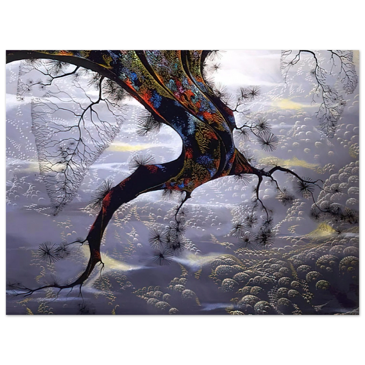 Eyvind Earle - Pine Branch 75x100 cm / 30x40inches Fine Art Poster