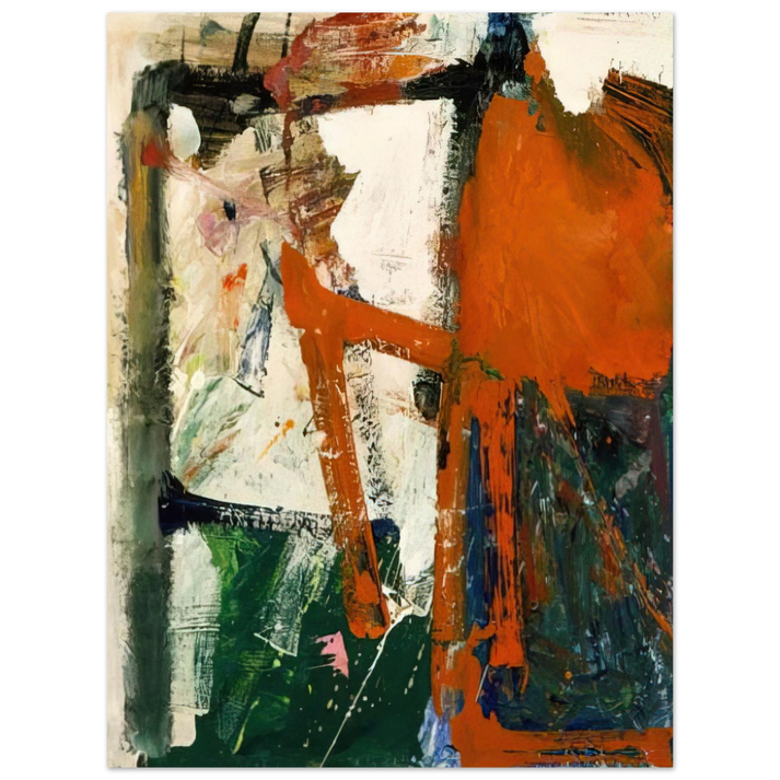 Hassel Smith - Up Mousehole - 1962 75x100 cm / 30x40inches Fine Art Poster