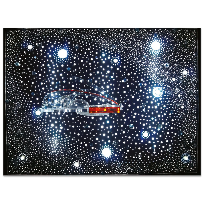 Gyula Kosice - Constellation and Habitat of the Hydrospatial City, - 1973 75x100 cm / 30x40inches Fine Art Poster