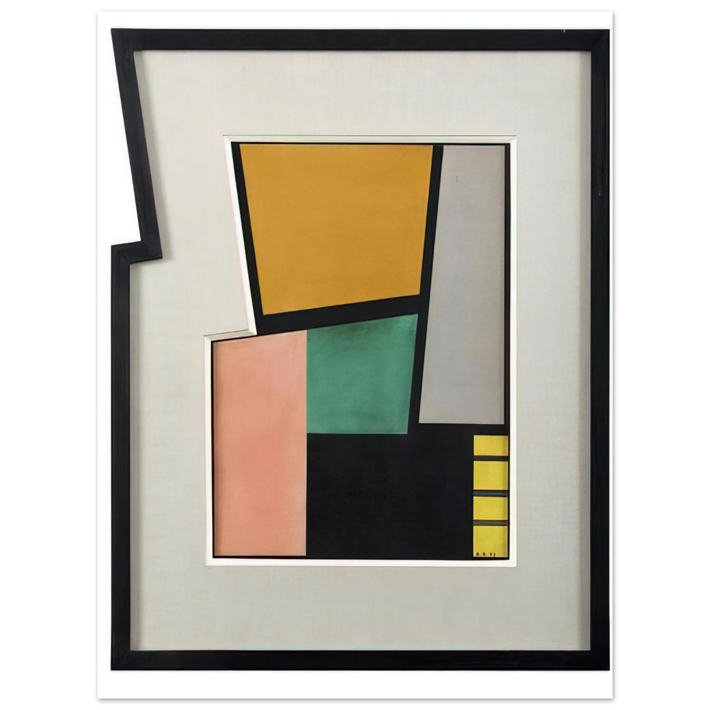 Carmelo Arden Quin - Négal - 1943 75x100 cm / 30x40inches Fine Art Poster