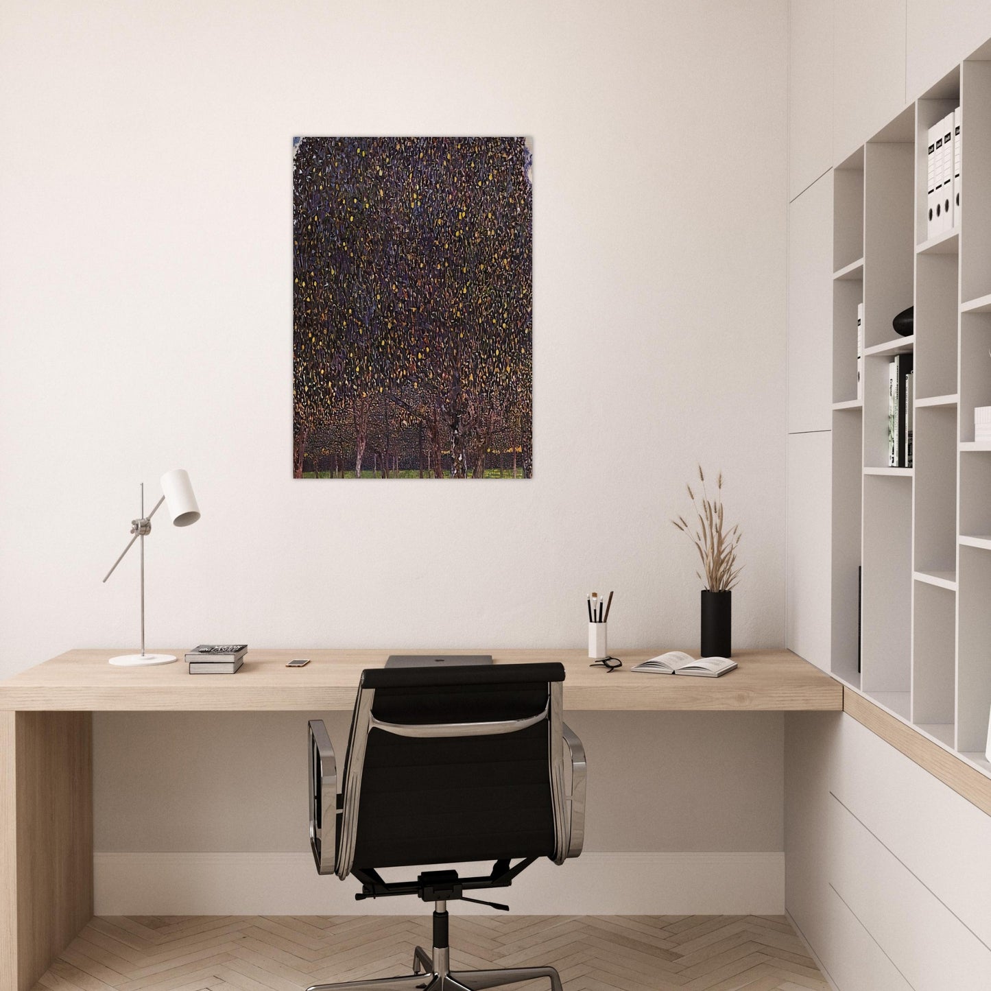 PEAR TREE 1903 - Gustav Klimt Brushed Aluminum Print - 70x100 cm / 28x40 inches | Gustav Klimt Aluminum Print | Gustav Klimt Prints