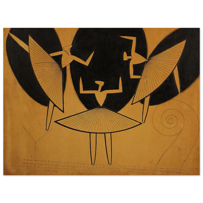 Man Ray - SILHOUETTE 75x100 cm / 30x40inches Fine Art Poster