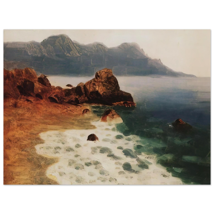 Arkhyp Kuindzhi - Seashore 75x100 cm / 30x40inches Fine Art Poster