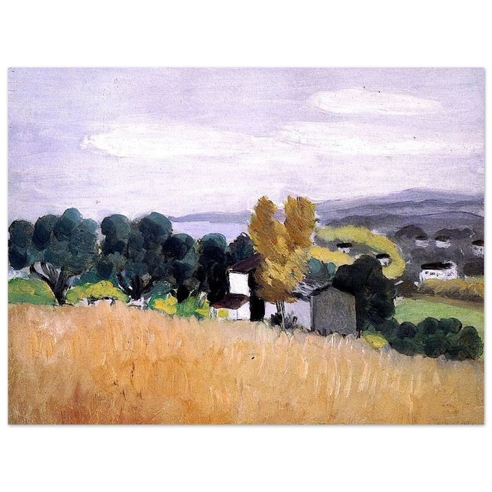 Henri Matisse - AUTUMN IN CAGNES 1918 75x100 cm / 30x40inches Fine Art Poster