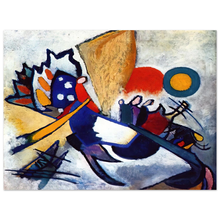 Wassily Kandinsky - IMPROVISATION 209 1917 75x100 cm / 30x40inches Fine Art Poster