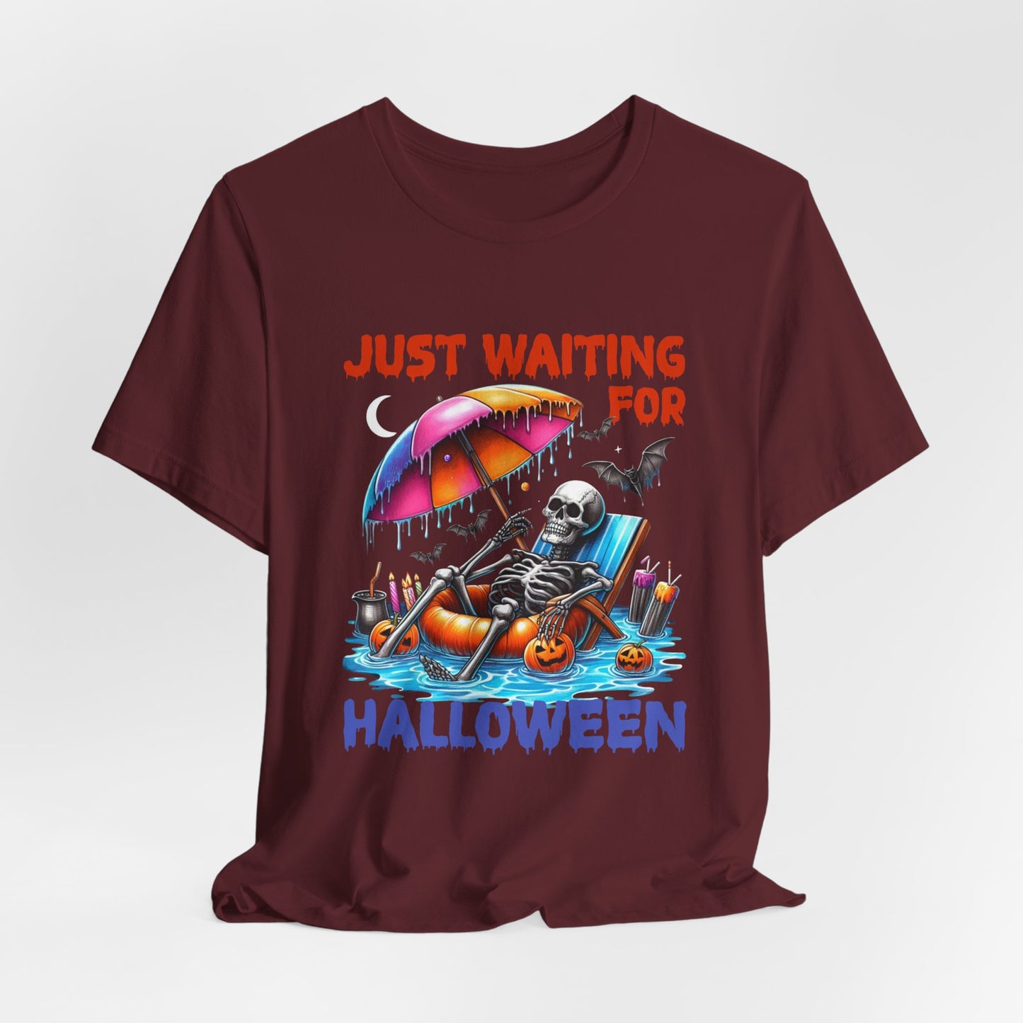 Spooky Summer Skeleton Wacht Gewoon Op Halloween