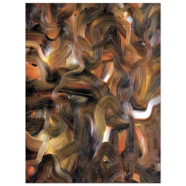 Gerhard Richter - RED BLUE YELLOW 75x100 cm / 30x40inches Fine Art Poster