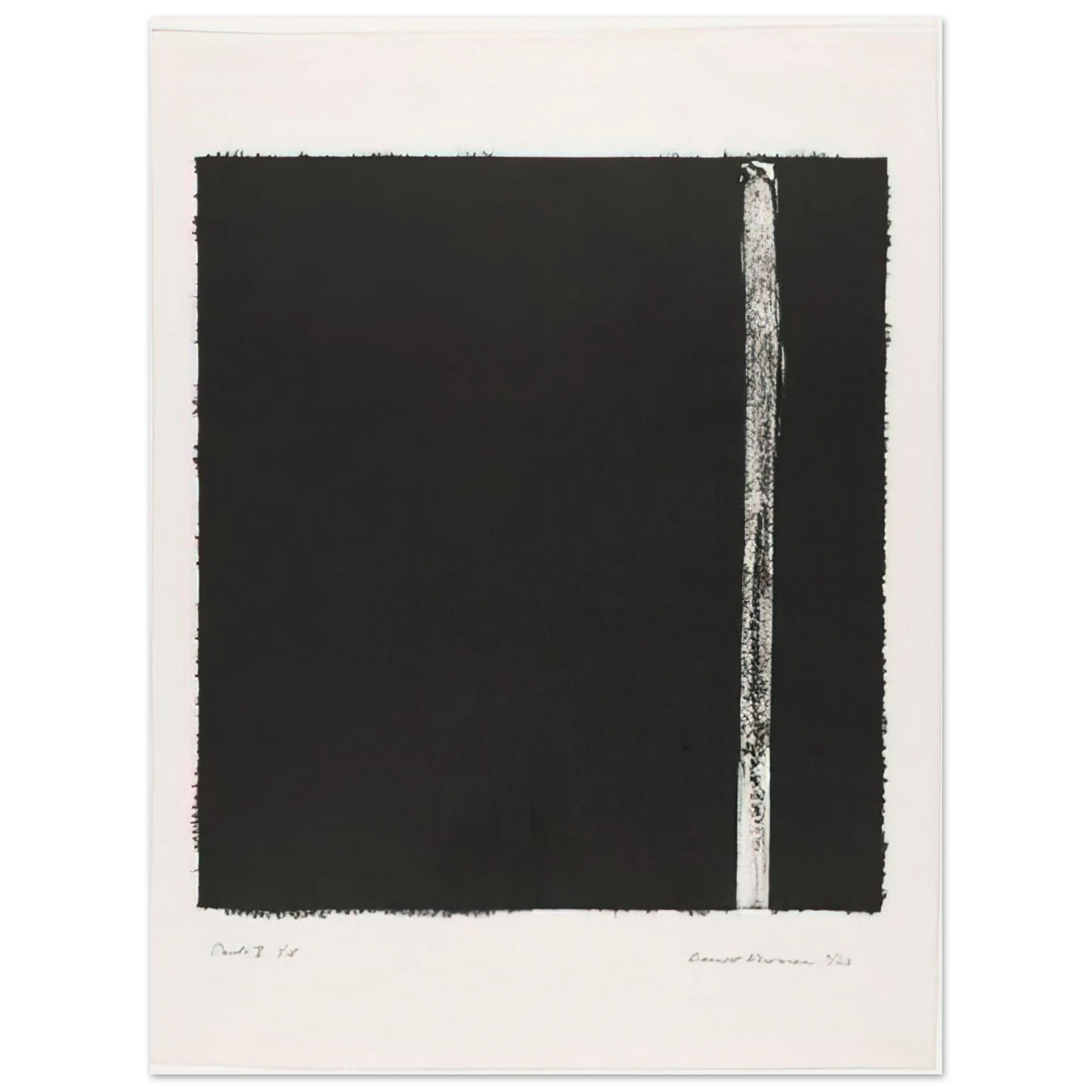 Barnett Newman - Canto V 75x100 cm / 30x40inches Fine Art Poster