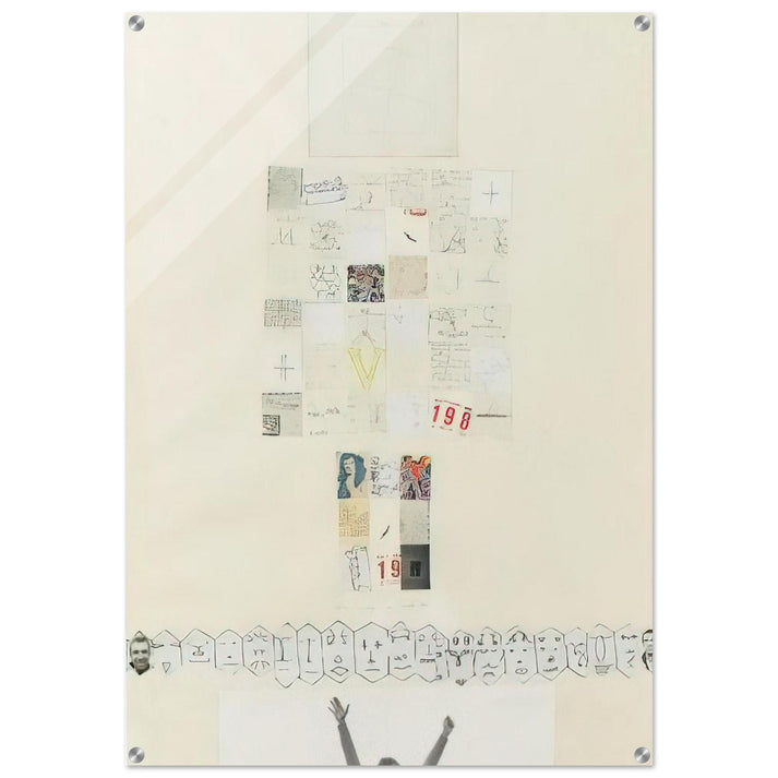 UNTITLED 1980 - Alighiero Boetti Acrylic Print - 70x100 cm / 28x40″ inches