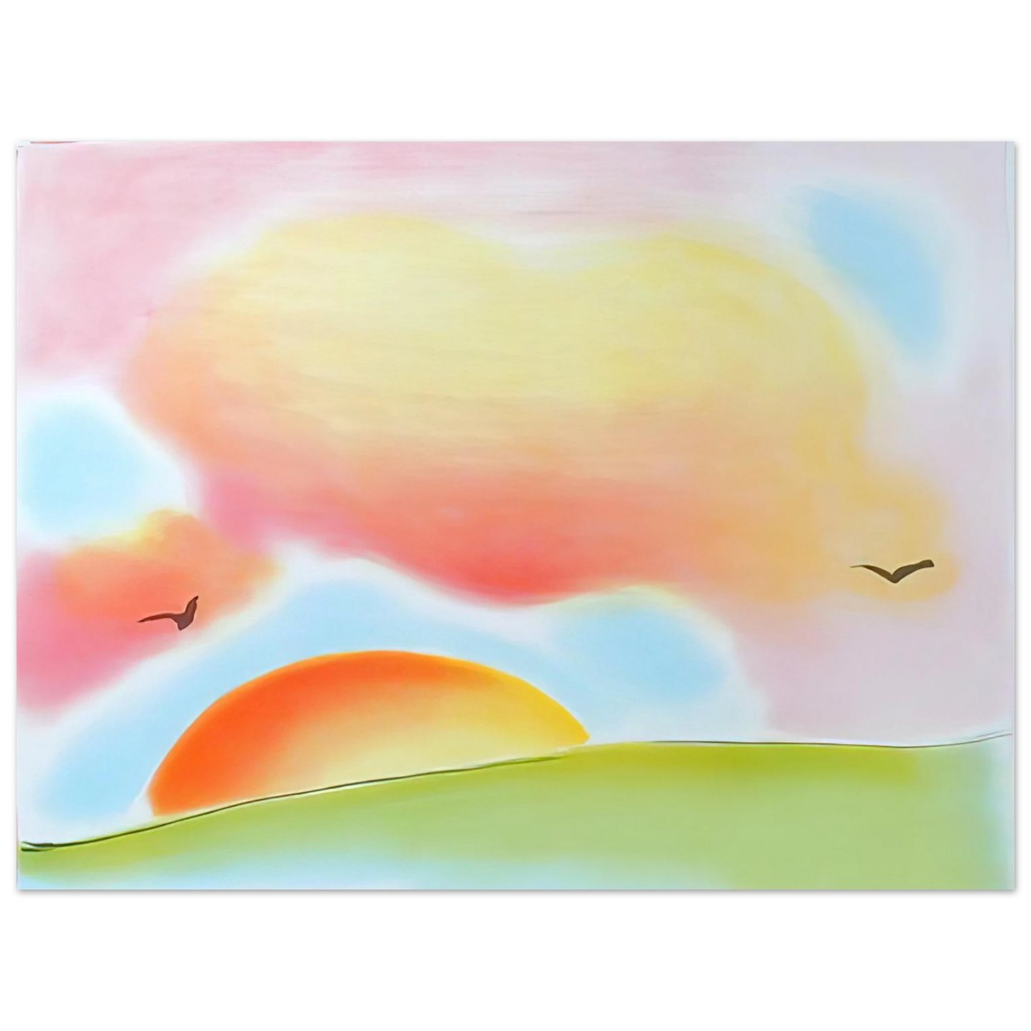 Peter Max - FREEDOM 1980 75x100 cm / 30x40inches Fine Art Poster