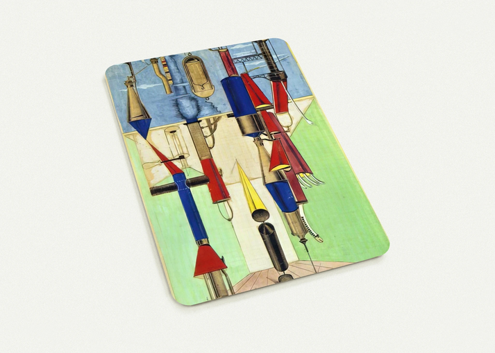 Hydrometric Demonstration By Max Ernst Pack of 10 Post Cards | Max Ernst Post Cards | A6 (10.5 x 14.8 cm) - 4.1 x 5.8 inches