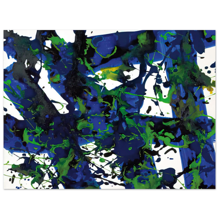 Sam Francis - Untitled SFP94-17 SF94-032 75x100 cm / 30x40inches Fine Art Poster