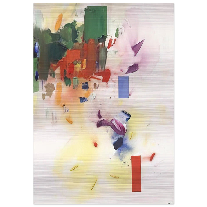 The Castle - Hans Hofmann Brushed Aluminum Print - 70x100 cm / 28x40 inches | Hans Hofmann Aluminum Print | Hans Hofmann Prints