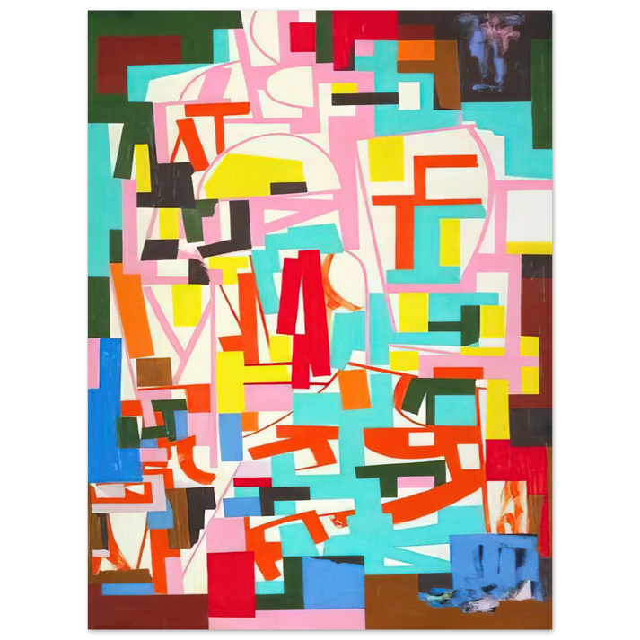 Ad Reinhardt - Untitled - 1940 75x100 cm / 30x40inches Fine Art Poster