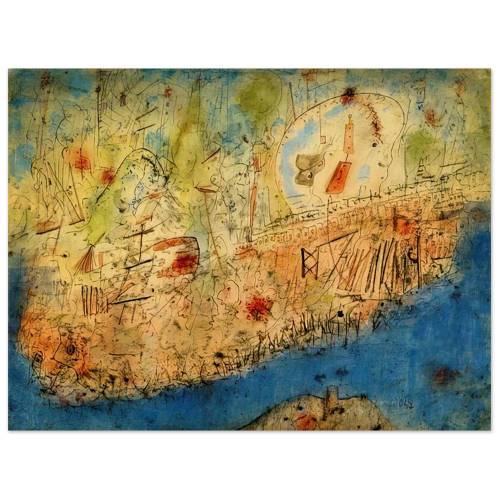 Wols - Camp des Milles - 1940 75x100 cm / 30x40inches Fine Art Poster
