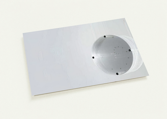 Disco Zero - 1971 By Mira Schendel Pack of 10 Post Cards | Mira Schendel Post Cards | A6 (10.5 x 14.8 cm) - 4.1 x 5.8 inches