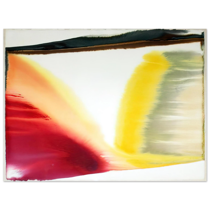 Paul Jenkins - Phenomena Pointed East - Abstract Expressionism, Color Field Painting 75x100 cm / 30x40inches Fine Art Poster