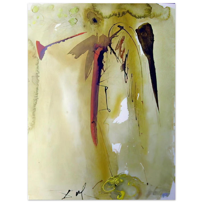 Salvador Dali - VOX CLAMANTIS 1967 75x100 cm / 30x40inches Fine Art Poster