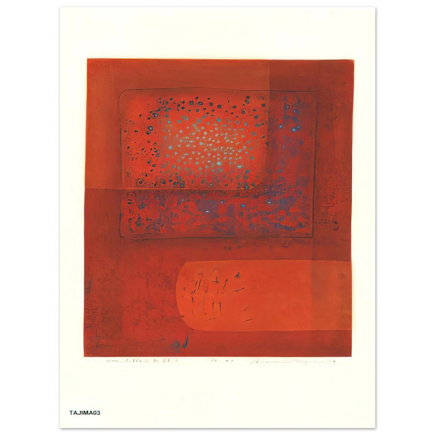 Hiroyuki Tajima - Nontitle 2 - 1974 75x100 cm / 30x40inches Fine Art Poster