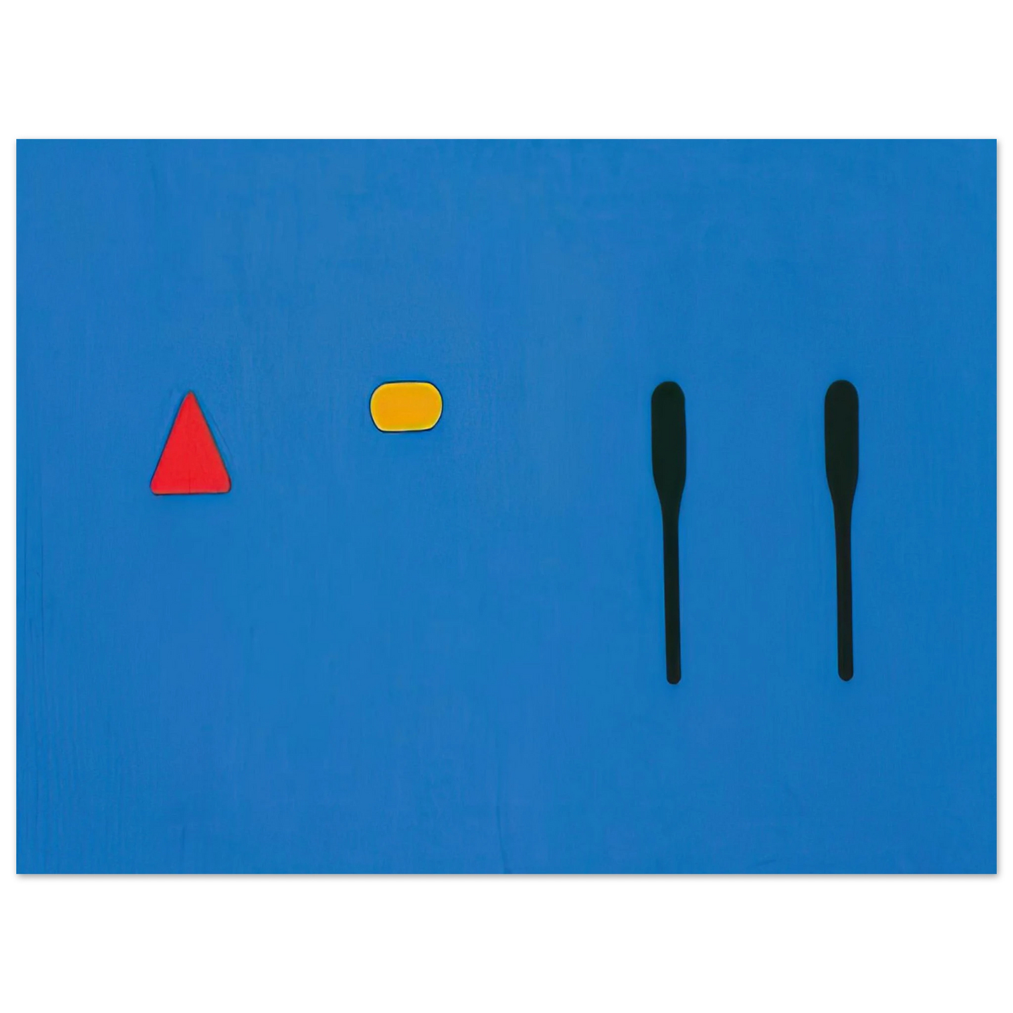 Ron Gorchov - Untitled - 1968 75x100 cm / 30x40inches Fine Art Poster