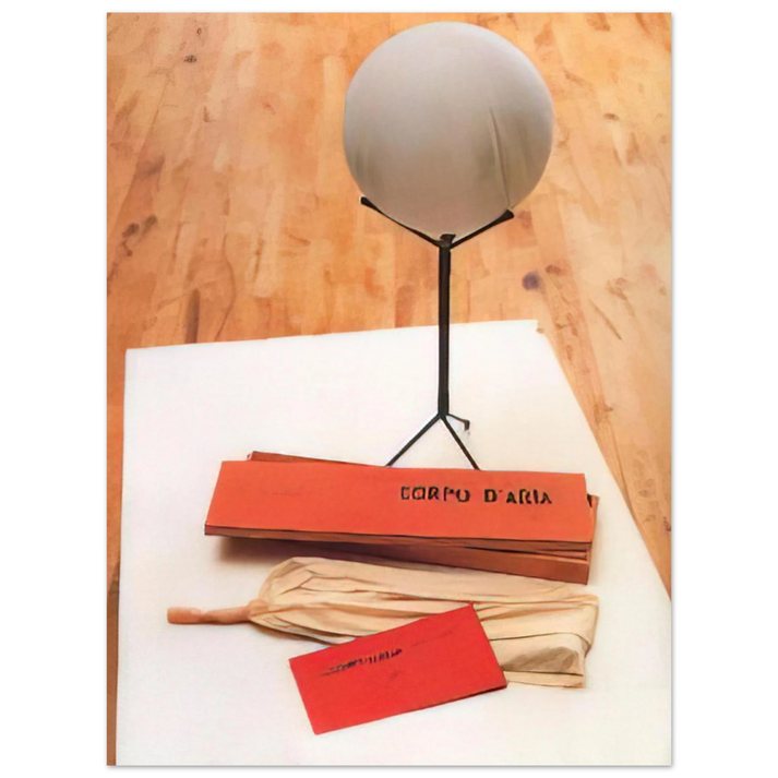 Piero Manzoni - Body of Air 75x100 cm / 30x40inches Fine Art Poster