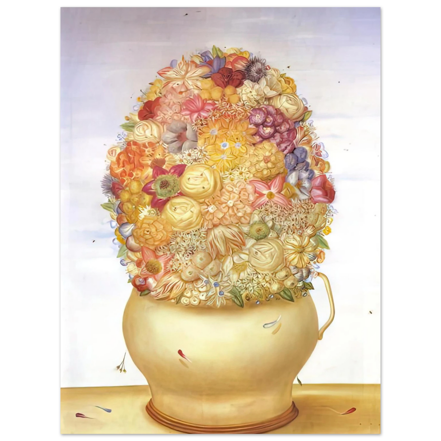 Fernando Botero - FLOWER POT 75x100 cm / 30x40inches Fine Art Poster