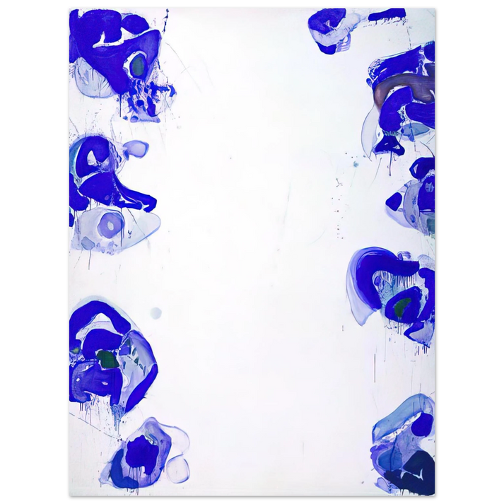 Sam Francis - Blue Balls 75x100 cm / 30x40inches Fine Art Poster