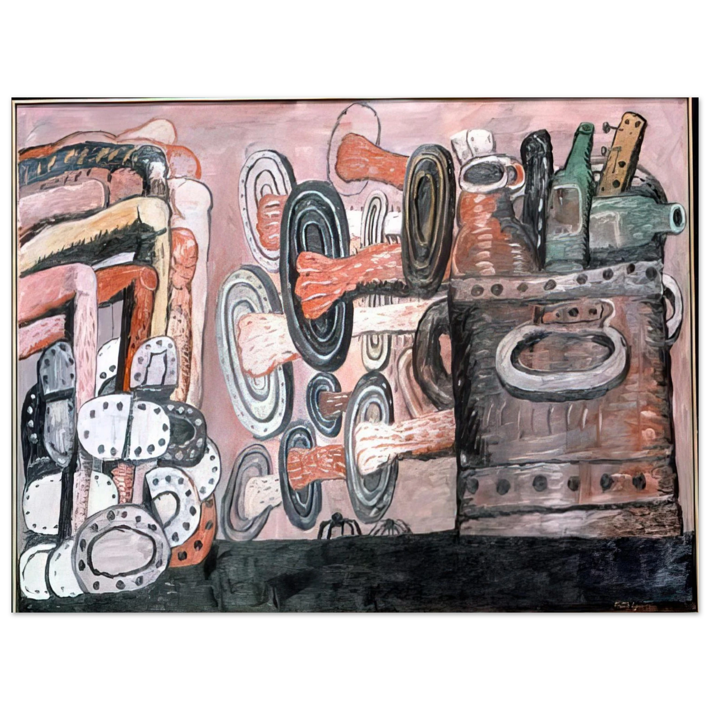 Philip Guston - THE STREET 1977 75x100 cm / 30x40inches Fine Art Poster