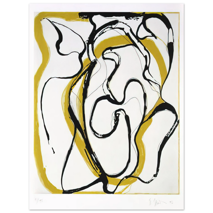 Brice Marden - Untitled - 1996 75x100 cm / 30x40inches Fine Art Poster