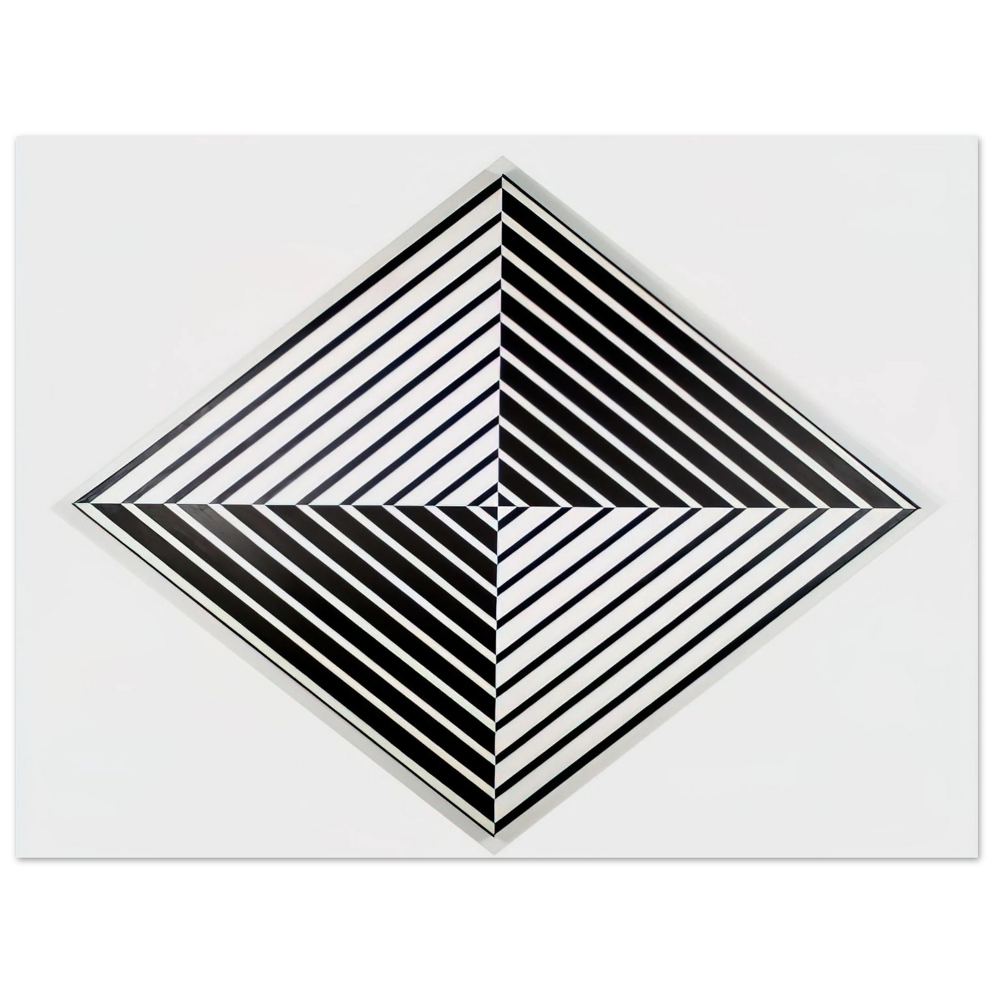 Carmen Herrera - Black and White - 1952 75x100 cm / 30x40inches Fine Art Poster