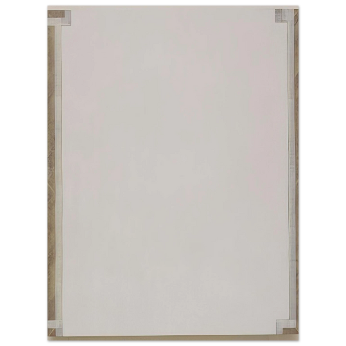 Robert Ryman - Record - 1983 75x100 cm / 30x40inches Fine Art Poster