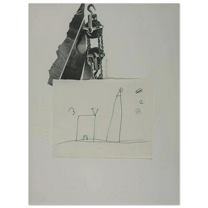 Jim Dine - TOOL BOX 5 1966 75x100 cm / 30x40inches Fine Art Poster