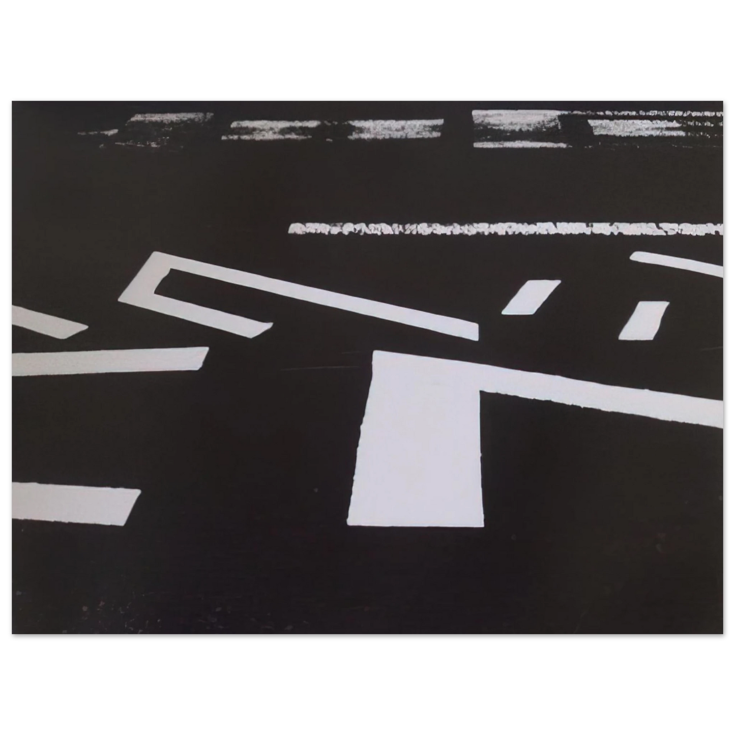 Nasreen Mohamedi - Untitled XVIII - 1981 75x100 cm / 30x40inches Fine Art Poster