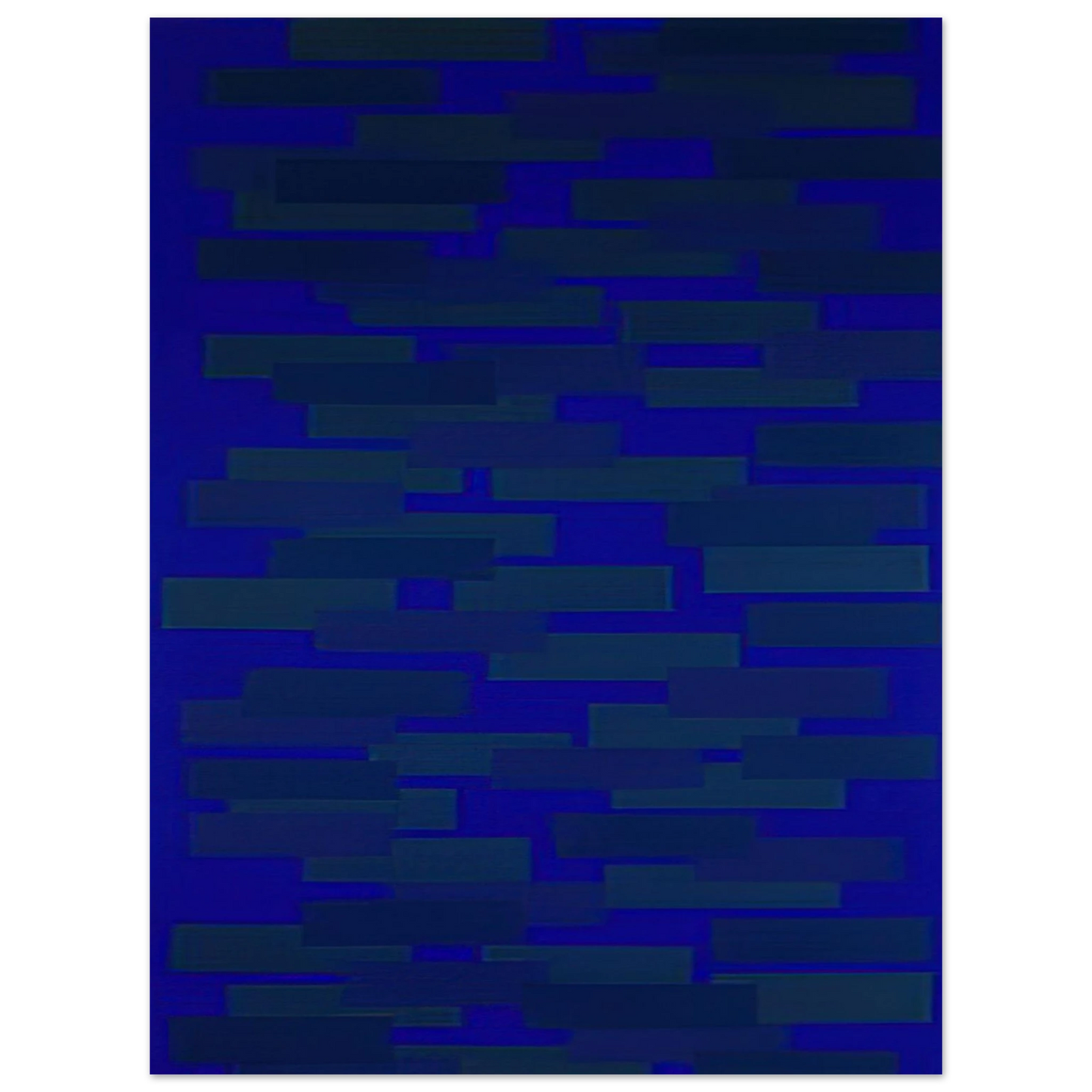 Ad Reinhardt - Number 15 - 1952 75x100 cm / 30x40inches Fine Art Poster