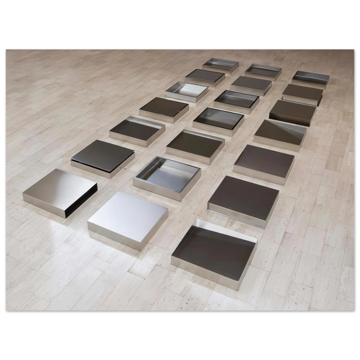 Donald Judd - Untitled - 1977 75x100 cm / 30x40inches Fine Art Poster