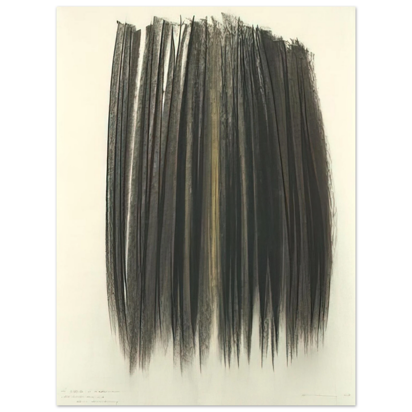 Hans Hartung - Untitled - 1960 75x100 cm / 30x40inches Fine Art Poster