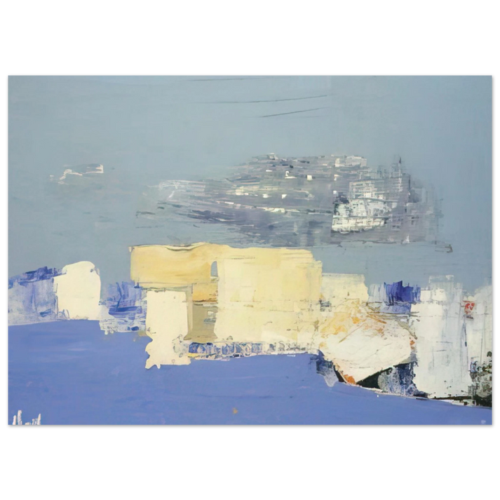 Nicolas de Stael - Paysage méditerranéen - Art Informel Fine Art Poster