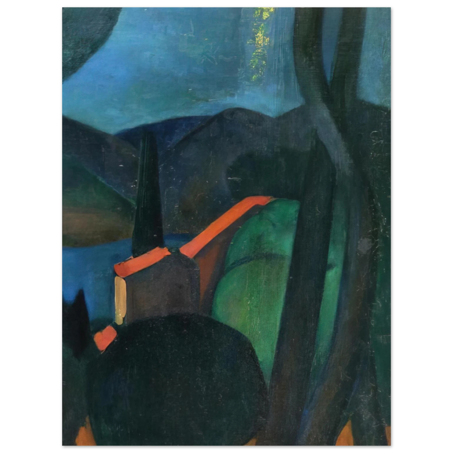 Andre Derain - MARTIGUES LANDSCAPE 1908 75x100 cm / 30x40inches Fine Art Poster