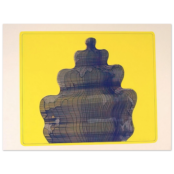 Dieter Roth - Torte in der Sonne Fancy-Cake In the Sun - 1970 75x100 cm / 30x40inches Fine Art Poster