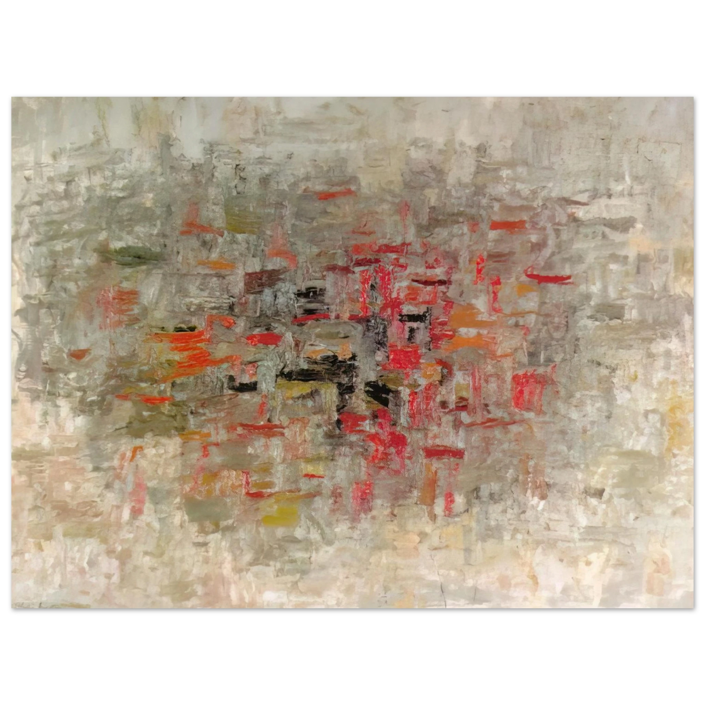 Philip Guston - TO B W T 75x100 cm / 30x40inches Fine Art Poster