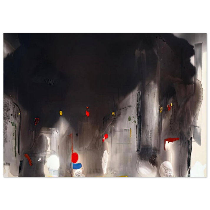 Helen Frankenthaler - Casanova, 1988- Wall Art - 28x40 inches / 70x70 cm - Canvas (Imperial)-canvas - -
