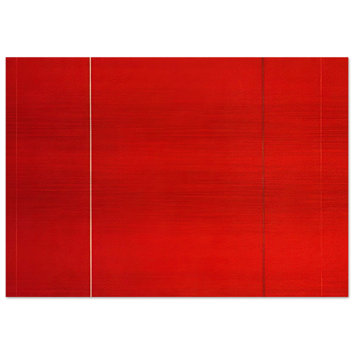 Vir Heroicus Sublimis - Barnett Newman Brushed Aluminum Print - 70x100 cm / 28x40 inches | Barnett Newman Aluminum Print | Barnett Newman Prints