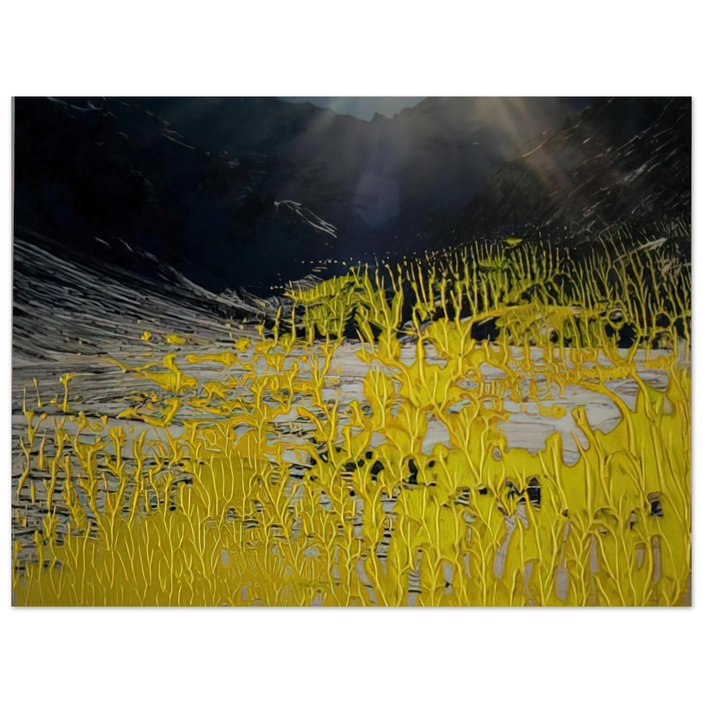 Gerhard Richter - 19 3 92 75x100 cm / 30x40inches Fine Art Poster