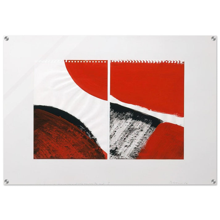 WHO KNOWS THE BEGINNING AND WHO KNOWS THE END II 1976 - BLINKY PALERMO Acrylic Print - 70x100 cm / 28x40″ inches