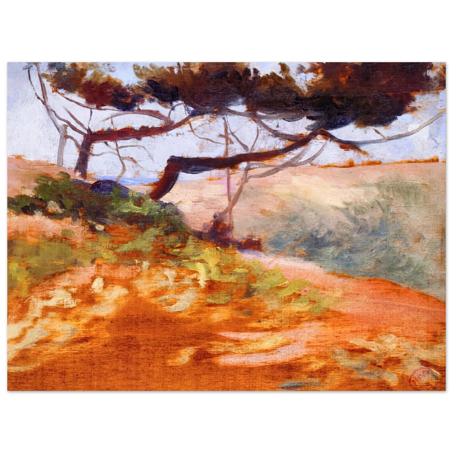 Henri-Edmond Cross - The Bay of Cavalieri 75x100 cm / 30x40inches Fine Art Poster