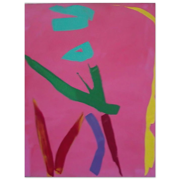 Ray Parker - Untitled #71 - 1974 75x100 cm / 30x40inches Fine Art Poster