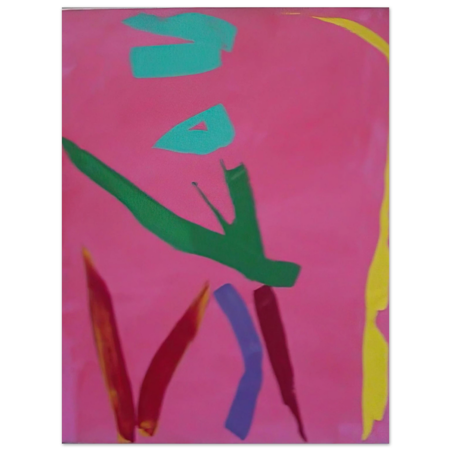Ray Parker - Untitled #71 - 1974 75x100 cm / 30x40inches Fine Art Poster
